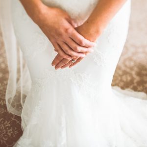 Платье русалка свадебное